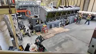 Cooper-Bessemer LSV-12 Overhaul
