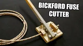selfmade Bickford fuse cutter / Z&uuml;ndschnur Schneider [HD]