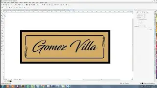 Learn Graphic Designing - Name Plate