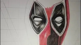 DEADPOOL COLOUR SKETCHING MINI VLOG EPISODE 1 || KRUSH ARTS SKETCHING || @Choose4Deadpool 