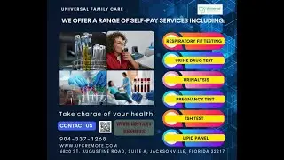 Universal Family Care offers a range of self-pay services!