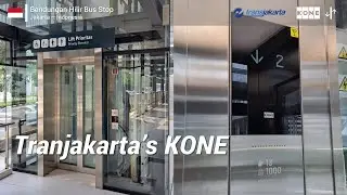 KONE MonoSpace DX Glass Elevators | Bendungan Hilir Bus Stop, Jakarta, ID
