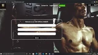 Complete GYM WEBSITE using HTML & CSS for complete begineers in just 30 mins 🔥🔥