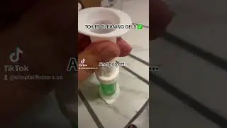 LEVEL UP Your Bathroom Game with This Toilet Cleaning GEL STAMP! #cleaningmotivation #levelup