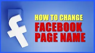 How to change facebook page name/Username  easily in 2023