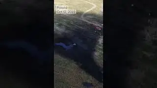 DRONE: Oil leak on Polish leg of Druzhba pipeline, which delivering Russian oil to Europe