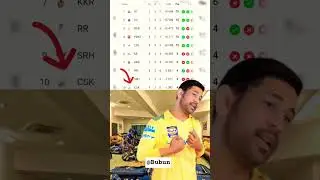 Ms dhoni after Csk loss vs SRH @chennaiipl #ipl
