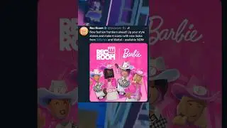 Barbie is collaborating with Rec Room?!? #barbie #recroom