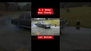 5.3 Swap Box Chevy 1st Drive #CAPRICECLASSIC #caprice