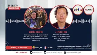 #VocesDeLideresas | Campa&ntilde;a Iv&aacute;n Cepeda Presidente en Par&iacute;s Con Andrea Chac&oacute;n y &Aacute;lvaro Luna
