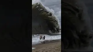 Tourist&rsquo;s Swept Away by Giant Wave!