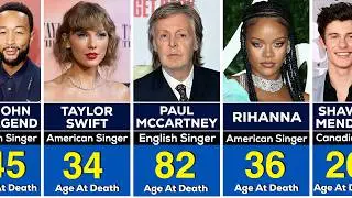 Age of 300 Famous Singers in 2025 (The Ultimate List)
