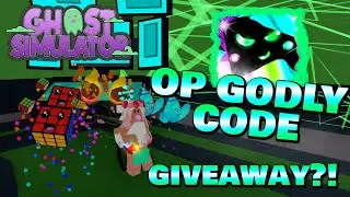 NEW GHOST SIMULATOR UPDATE! OP GODLY PET CODE! NEW BIOMES! GIVEAWAY?!