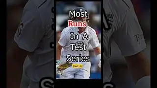 (Part-2) Most Runs 🏏 In A Test Series. #shorts #testcricket #testseries #testmatch #cricket #ashes