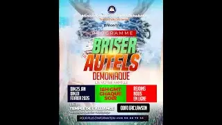 (SOIR) BRISER LES AUTELS DEMONIAQUES DE VOS FAMILLES || JEUDI 29 JANVIER 2026