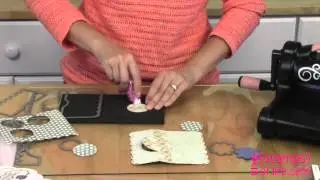 How to Make a Circle Flip Card with the Designer, Stephanie Barnard