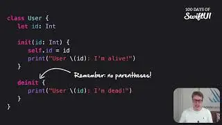 How to create a deinitializer for a class &ndash; Swift for Complete Beginners