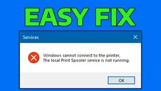 How To Fix Print Spooler Service is Not Running in Windows