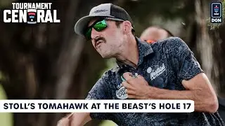 Jared Stoll Breaks Hole 17 at the BEast... Again || Tournament Central on Disc Golf Network
