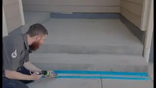 Repairing Cracks in Concrete Stairs with Slab&reg; by Sashco