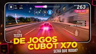 CUBOT X70 - Teste de JOGOS! Asphalt 9, ser&aacute; que roda liso?