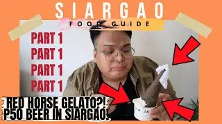 SIARGAO FOOD TRIP (PART 1) | FOOD GUIDE # 12