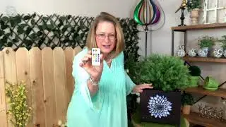Plow & Hearth Interchangeable Color Changing Metal Planter with Remote on QVC