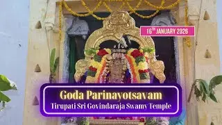 Sri Goda Devi Parinayotsavam||16.1.26||Tirupati||TTDWV