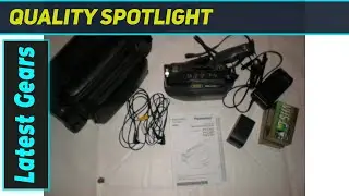 Best Retro Camcorder? Panasonic Palmcorder PV-L550D VHS-C Hands On!