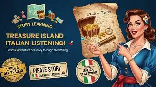 Learn Italian with Stories | L'Isola del Tesoro | Italian Listening & Speaking Practice