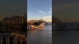 Little Island, New York City #nyc #littleisland #sunset