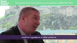 What is food crime?