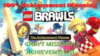 LEGO Brawls - 100% Achievement Planning- Quick and Easy 1000g!