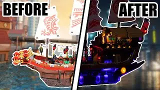 Lighting Up The BEST LEGO Destiny's Bounty! #ninjago