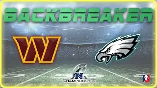 NFC Championship - Commanders Eagles - Backbreaker NFL Highlights