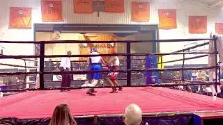 Heavyweight Boxing. CP 5th Amateur Fight against Guy who Boxes in College (charles pugh)