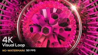 4K VISUAL LOOP ANIMATION (VJ LOOP) - 3D CLONNER LUXURY