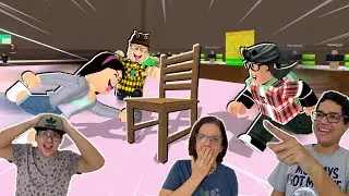 NOVOTE, VELHOTE E TIA GRAÇA TENTARAM NÃO FICAR EM PÉ NA DANÇA DAS CADEIRAS (MUSICAL CHAIRS)