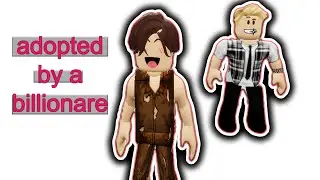 I got adopted by a billionaire in Brookhaven Roblox