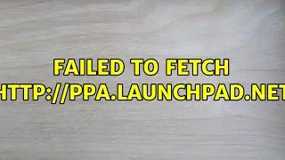 Ubuntu: Failed to fetch  