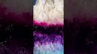 Dyeing Wool Yarn - An Artist Dyes in Watercolors - Half Light by Casual Fashion Queen