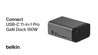 Connect USB-C 11-in-1 Pro GaN Dock 150W