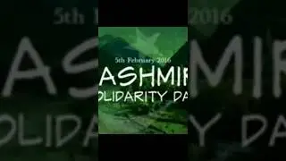 5th February Kashmir Day | Kashmir Day Whatsapp Status | Kashmir Day Status |#iqrazaffar #youtube