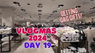 Vlogmas Day 19 | Getting gift labels, gift shopping and dog advent calendar treats for Christmas!