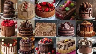 🍫 🎂 Дизайн шоколадного торта/Идеи украшения шоколадных тортов 2026/Новый дизайн шоколадного трюфеля