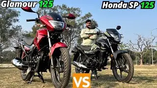 Finally New Honda SP125 2025 Model vs Hero Glamour 125 OG Model | Full Comparison