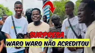 Banana passou pela cidade da Beira para visitar Mc Waro Waro e ofereceu algum valor 💵😨 