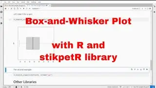 R - Single Box-Plot with stikpetR