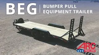 ARC Trailers BEG Bumper Pull Equipment Trailer
