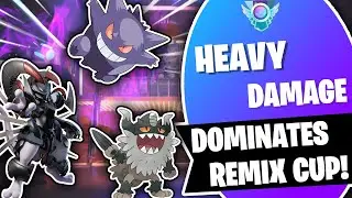 Heavy Damage Destroys in Ultra League Remix Cup